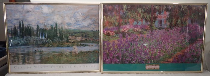 2 Claude Monet Posters