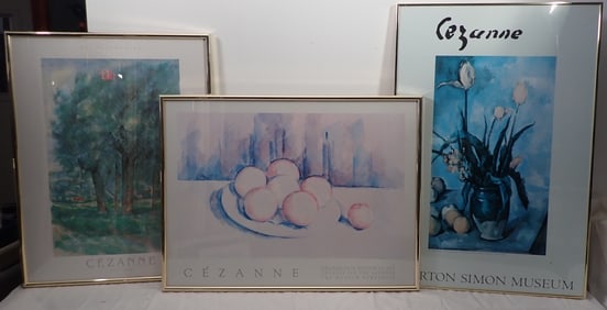 Framed Cezanne Posters