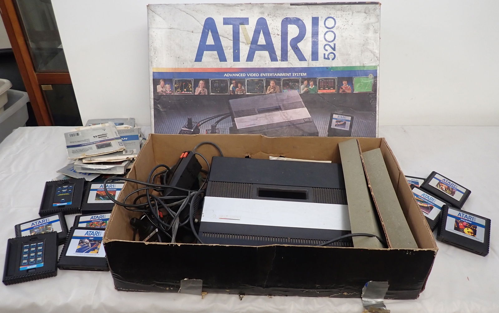 Atari 5200 & Games: Shipping available ($20 handling charge, plus postage)