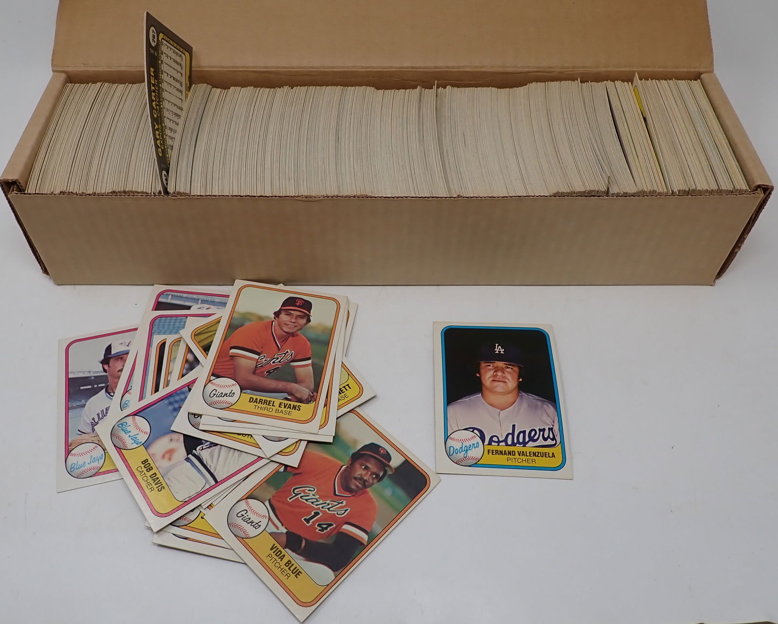 1981 Fleer Baseball Cards incl Error Graig Nettles (1 of 8)