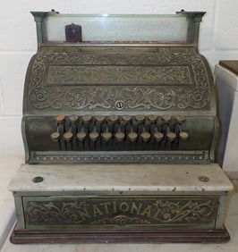 National Brass Cash Register No. 244