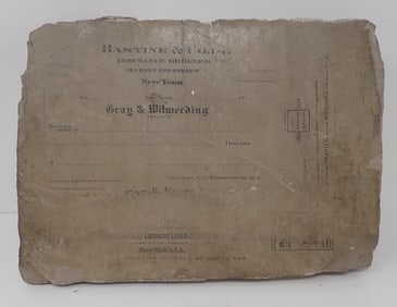 Alpha Importing Oriental Groceries & Chinese Rugs Stone Printers Block