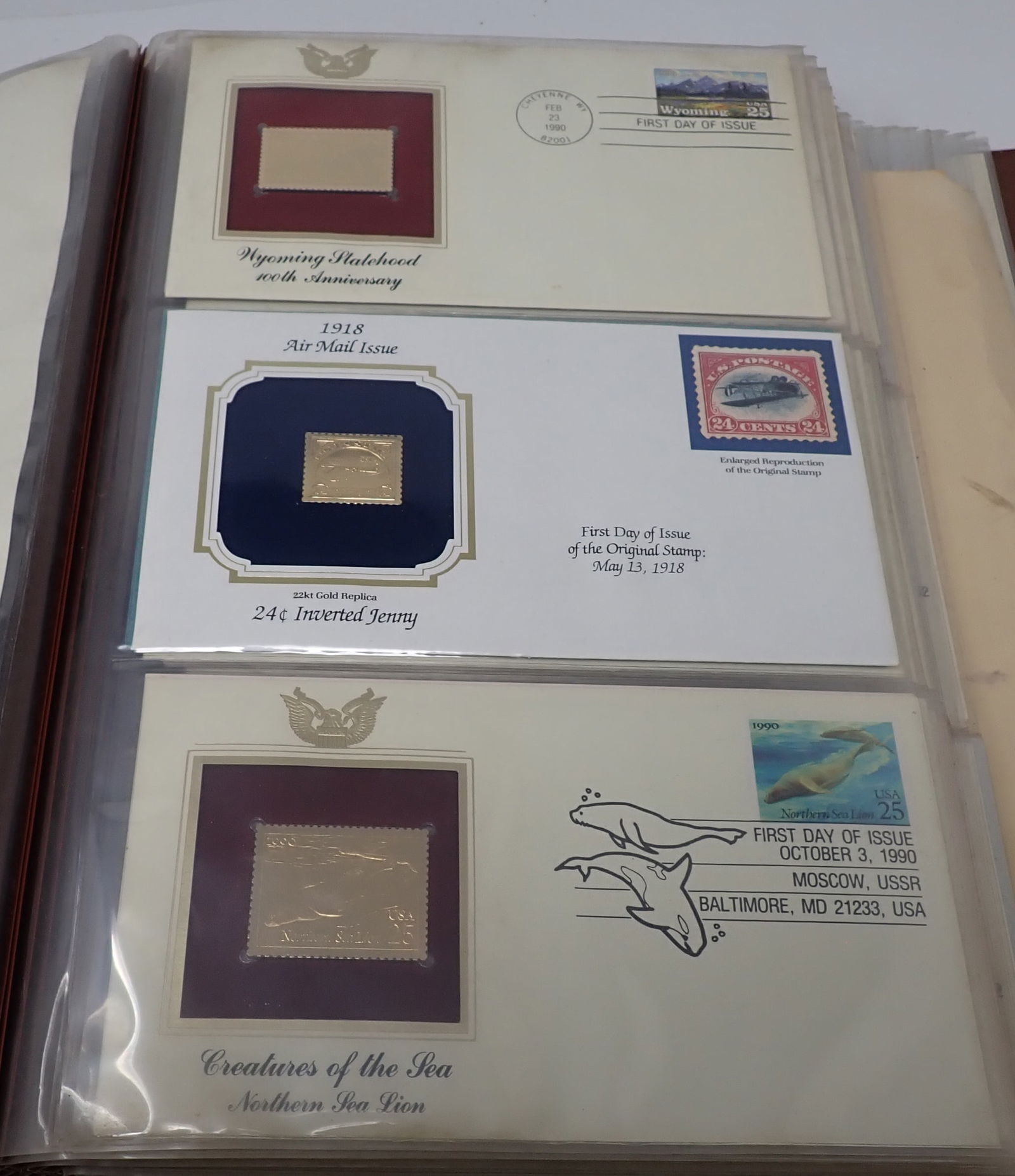 1990 Golden Replica & 1967 Postage Stamps (1 of 14)
