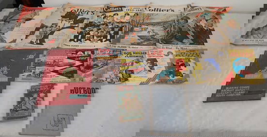 Colliers , Rod & Custom , Boy Scouts Handbook , & Misc