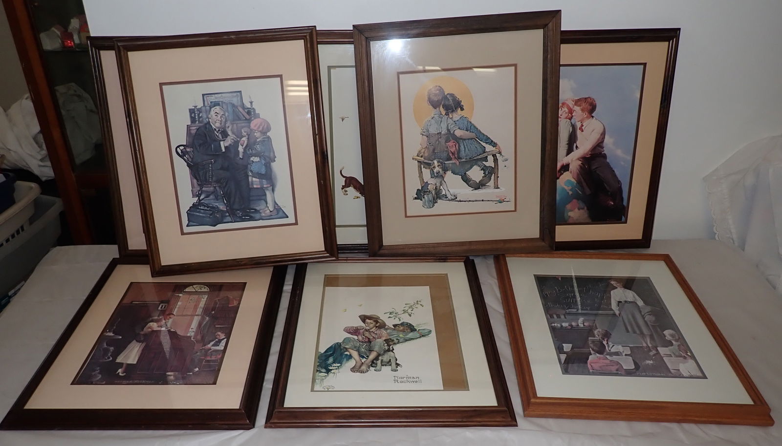 8 Norman Rockwell Prints (1 of 6)