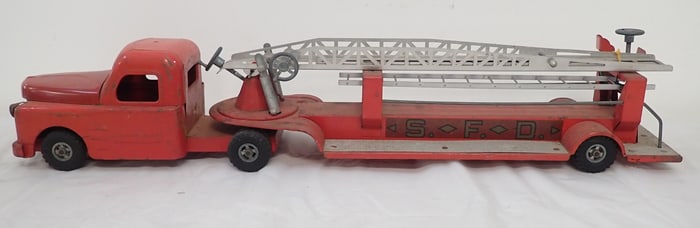 Structo Ladder Fire Truck