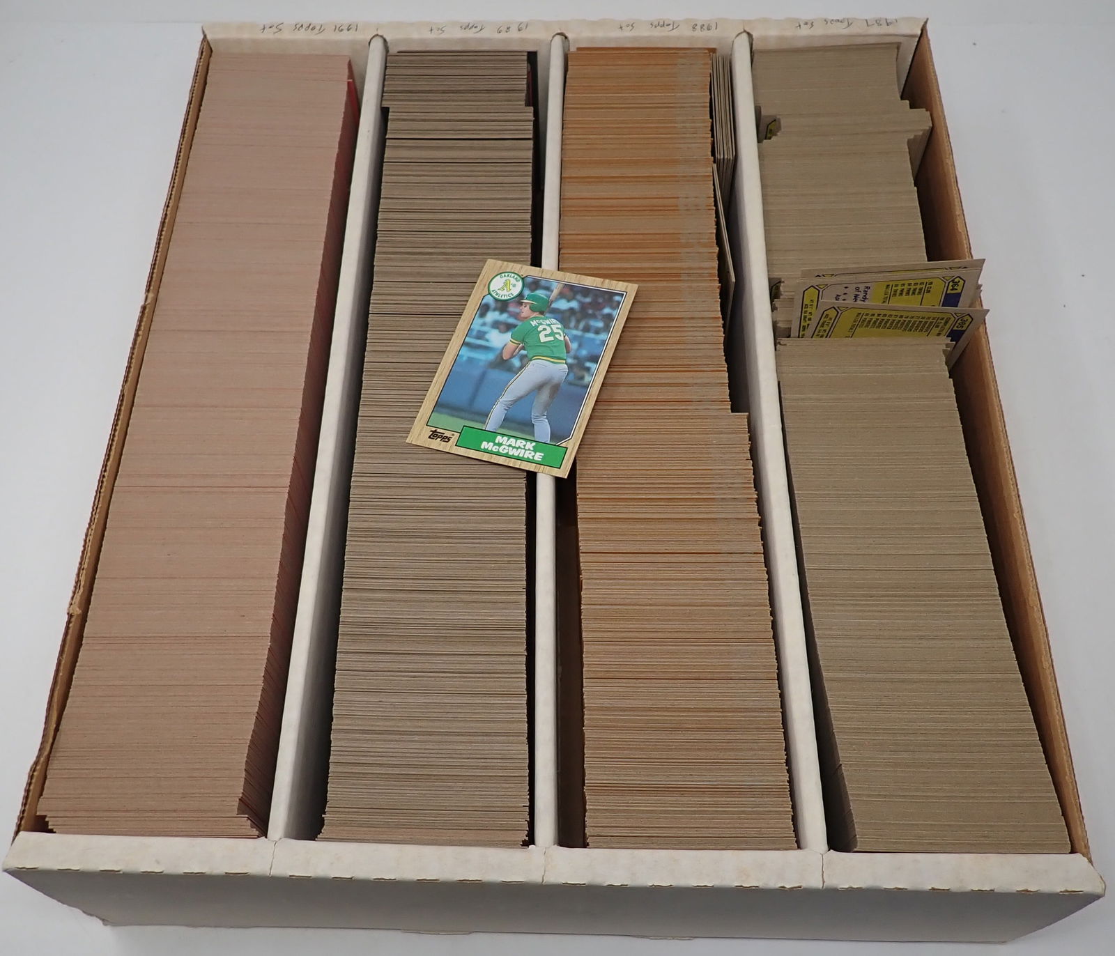 1987 1988 1989 1991 Topps Baseball Cards (1 of 11)