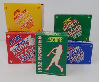Score Rookie & Traded Baseball Cards