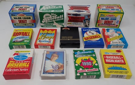 Topps Traded, Major League Debut & Misc Baseball Cards