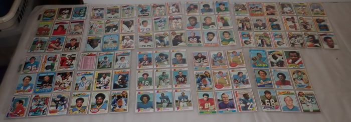 198 1970's Football Cards