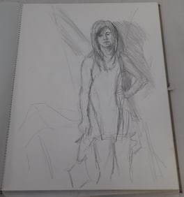 Rhoda Yanow Art Sketchbook incl Nude