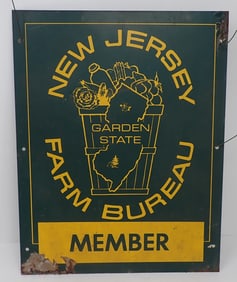 New Jersey Farm Bureau Sign