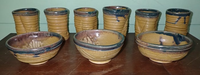 Mike Panella Pottery Bowls and Cups