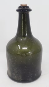 Blown Glass Mallet Bottle
