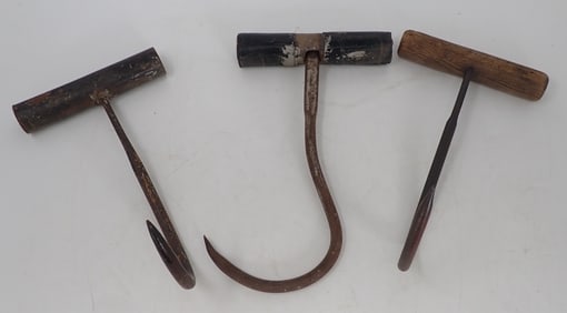 3 Hay Hooks