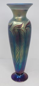 Vandermark Pulled Feather Design Vase