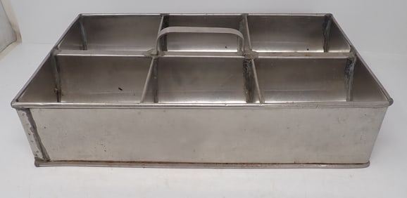 Stainless Steel Divided Tote