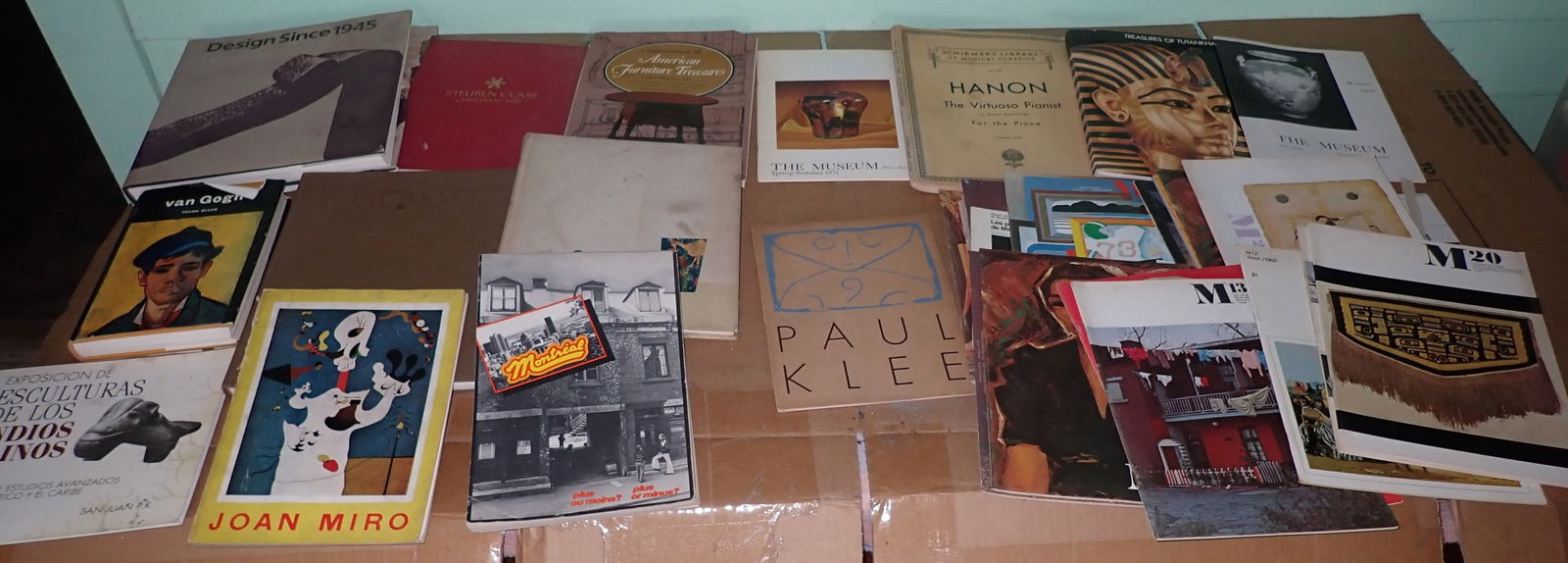 Art Books incl Picasso & Paul Klee w/ Misc Reference: Shipping available ($15 handling charge, plus postage)
