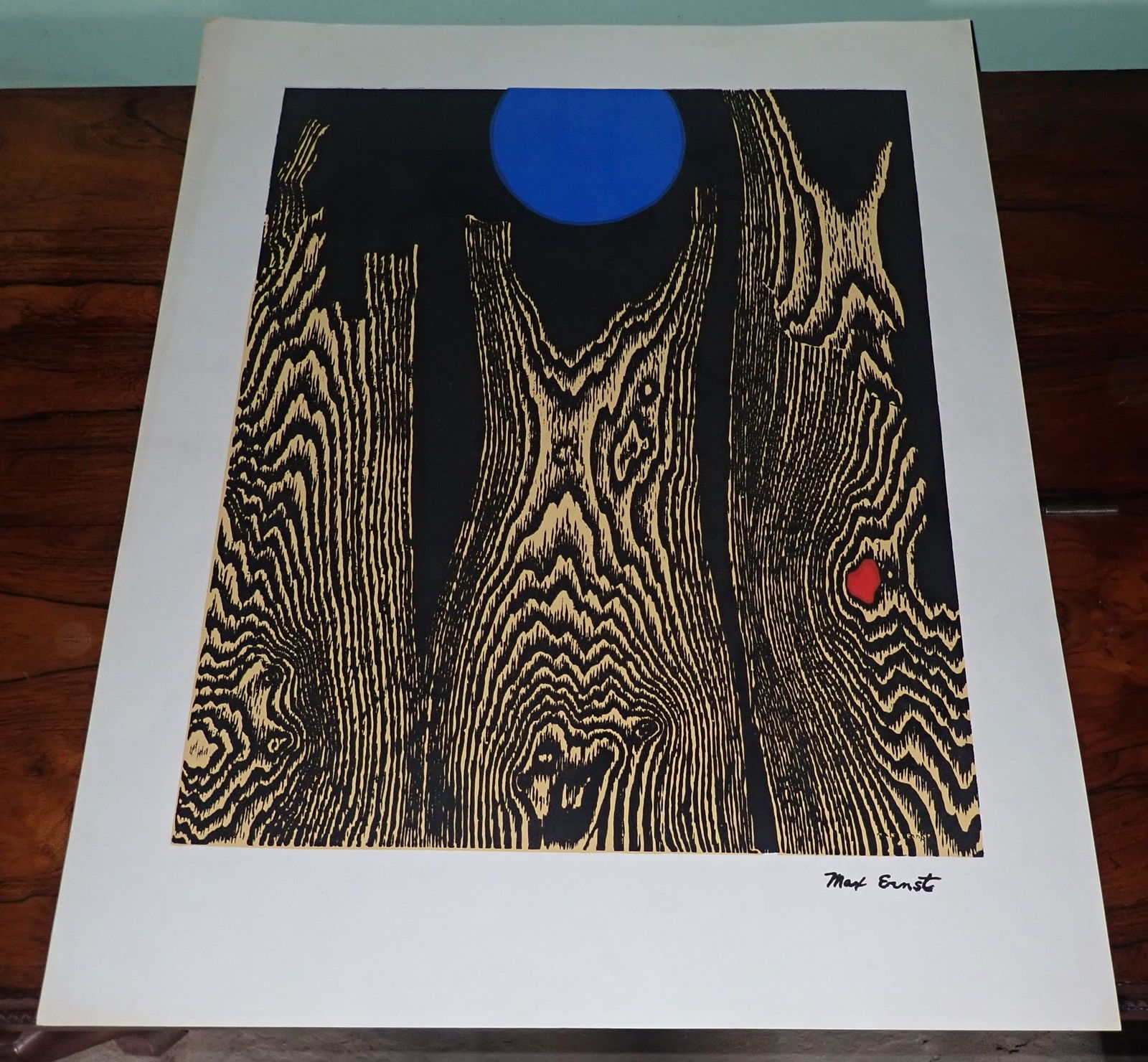 Max Ernst Bois et la Lune Bleue Signed (1 of 4)