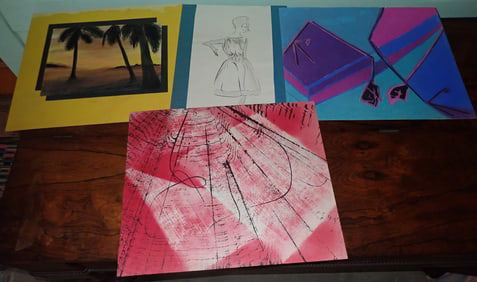 Watercolors & Pastel