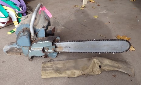 Vintage Homelite Chainsaw
