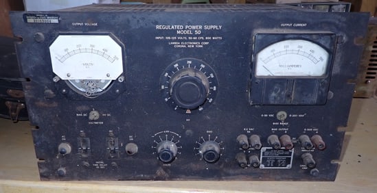 Lambda Regulated Power Supply Model 50