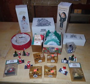 Christmas Decorations incl Dickens Village