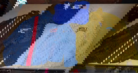 Vintage Team Suzuki Motorcyle Racing Jackets