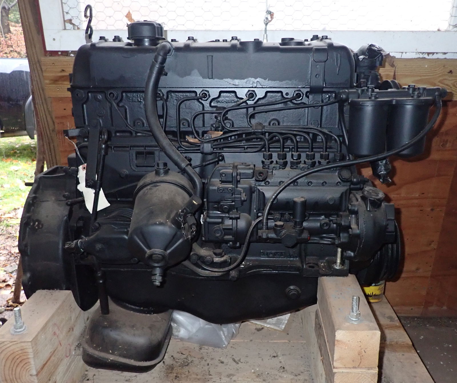 Rebuilt Unimog Mercedes Benz Motor (1 of 8)