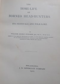 The Home-Life of Borneo Head-Hunters by Furness
