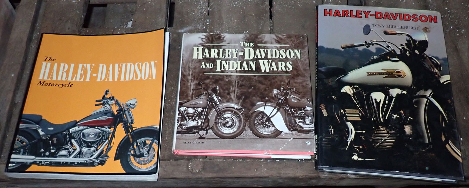3 Harley Davidson Books (1 of 3)