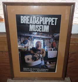 Bread & Puppet Museum Framed Glover Vermont Poster