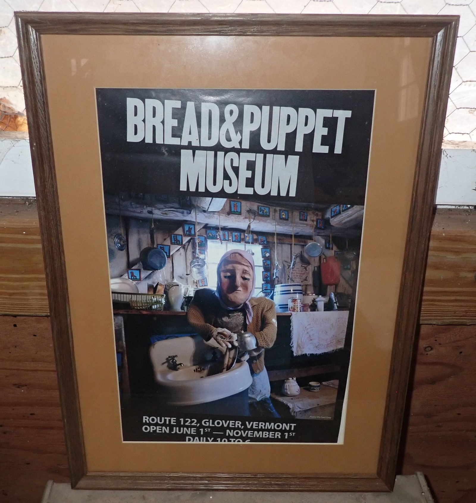 Bread & Puppet Museum Framed Glover Vermont Poster (1 of 3)