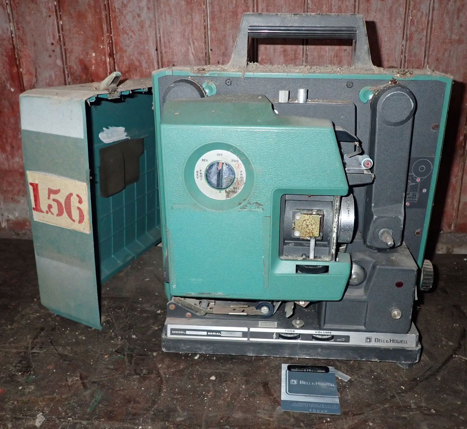 Bell & Howell 16mm Filmosound Projector: NO in house shipping