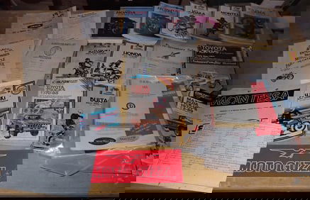 Motorcyle Manuals & Brochures incl Triumph