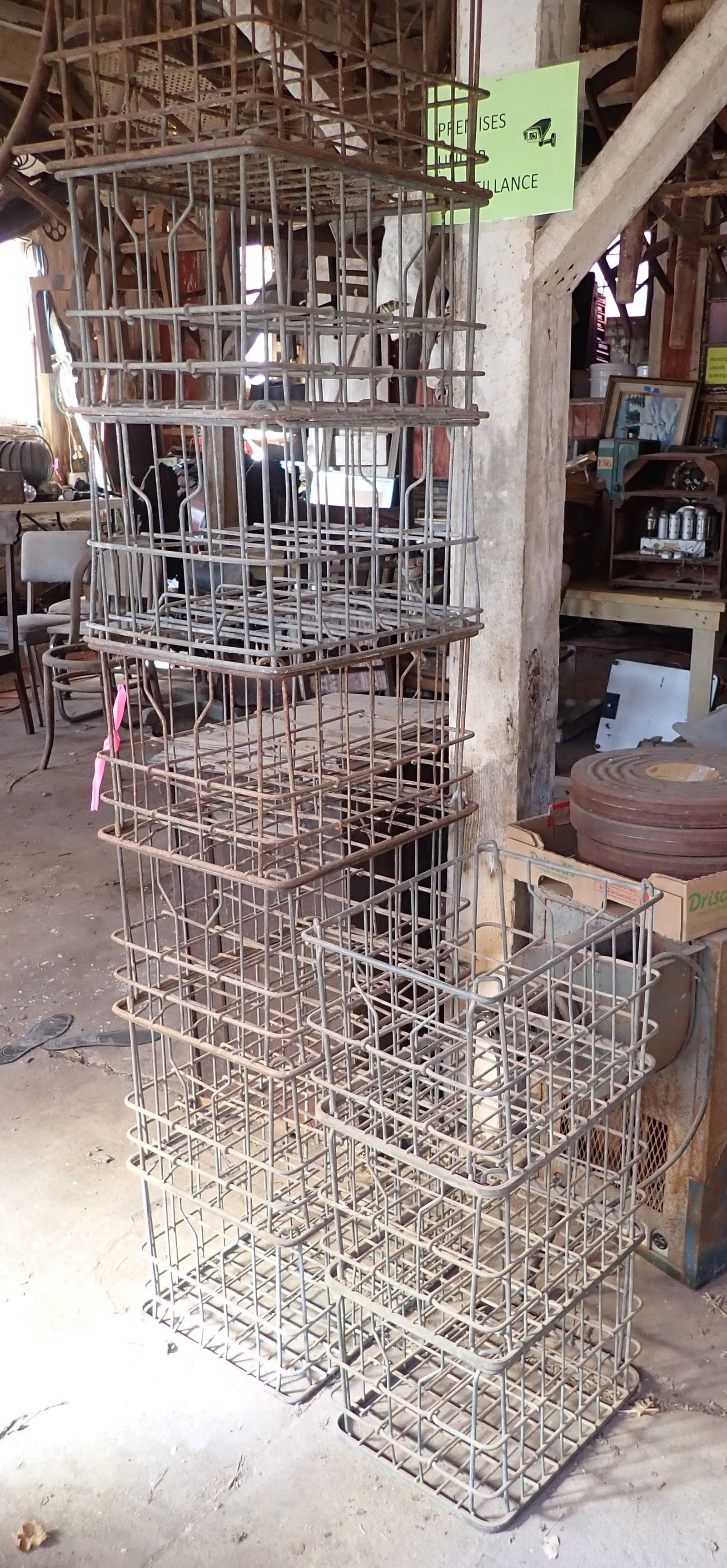 10 Wire Milk Bottle Crates (1 of 3)