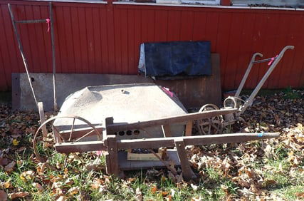 Wooden Wheel Barrow , Planter , Cultivator & Brooder