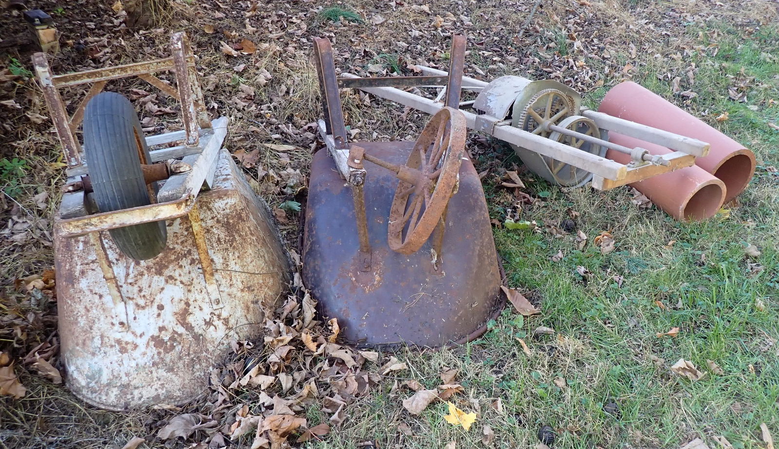 Wheel Barrows , Terracotta Pipe , & Misc (1 of 3)