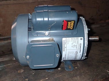 GE Commercial Electric Motor 3/4hp