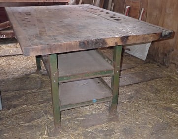 Pexto Stake Metalsmith Tinsmith Blacksmith Table