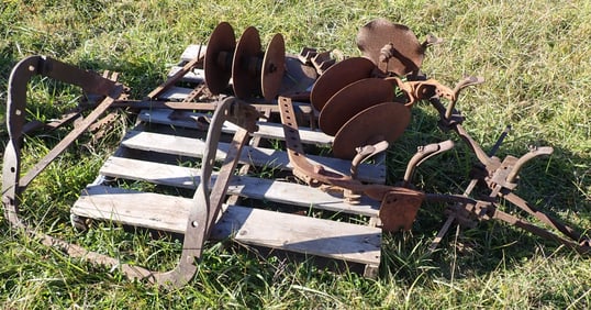 Misc Farm Tractor / Equipment Parts incl Hitch