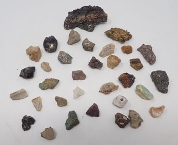 Basalt , Pyrite , Amazonite , Quartz & Misc