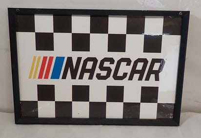 Plexiglass Nascar Sign