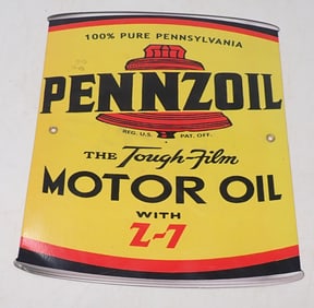 Pennzoil Motor Oil Sign