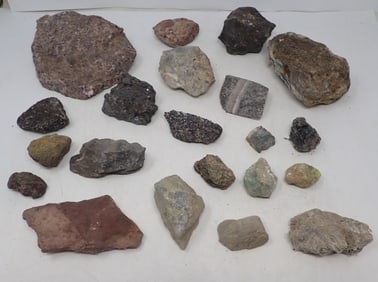 Basalt , Muscovite , Granite & Misc