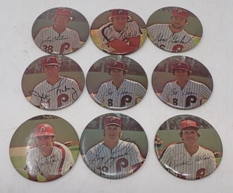 Phillies Baseball Pinbacks