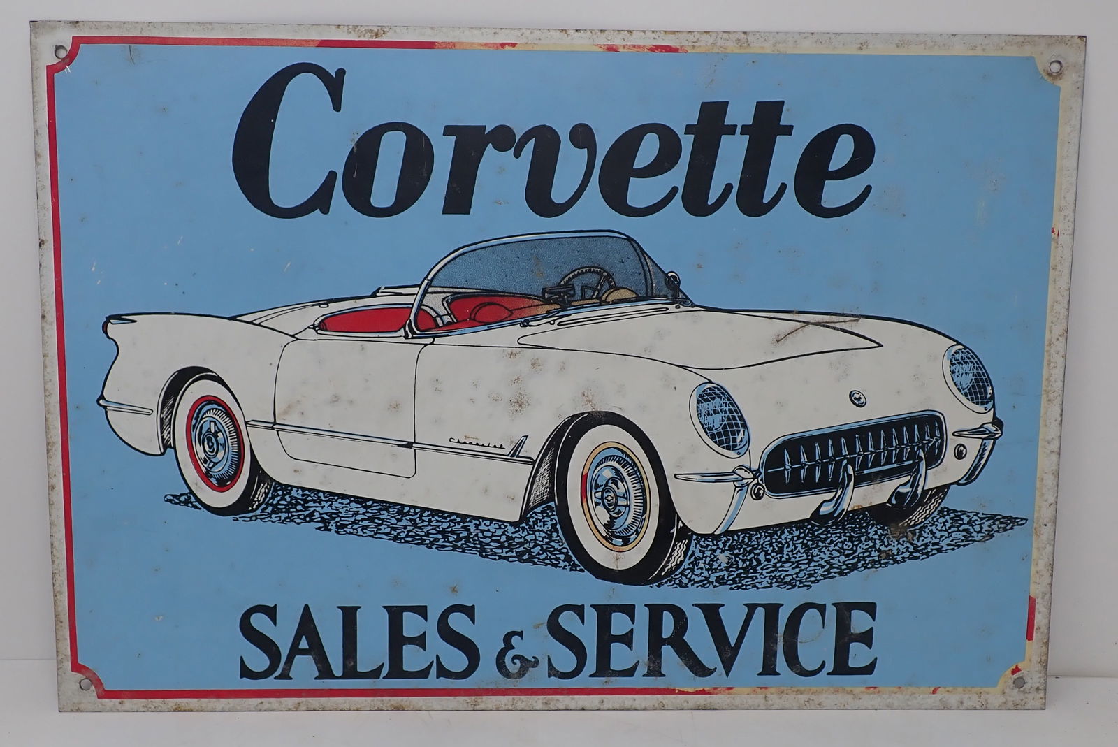Corvette Sales & Service Sign (1 of 2)