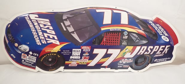Robert Pressley Nascar Sign