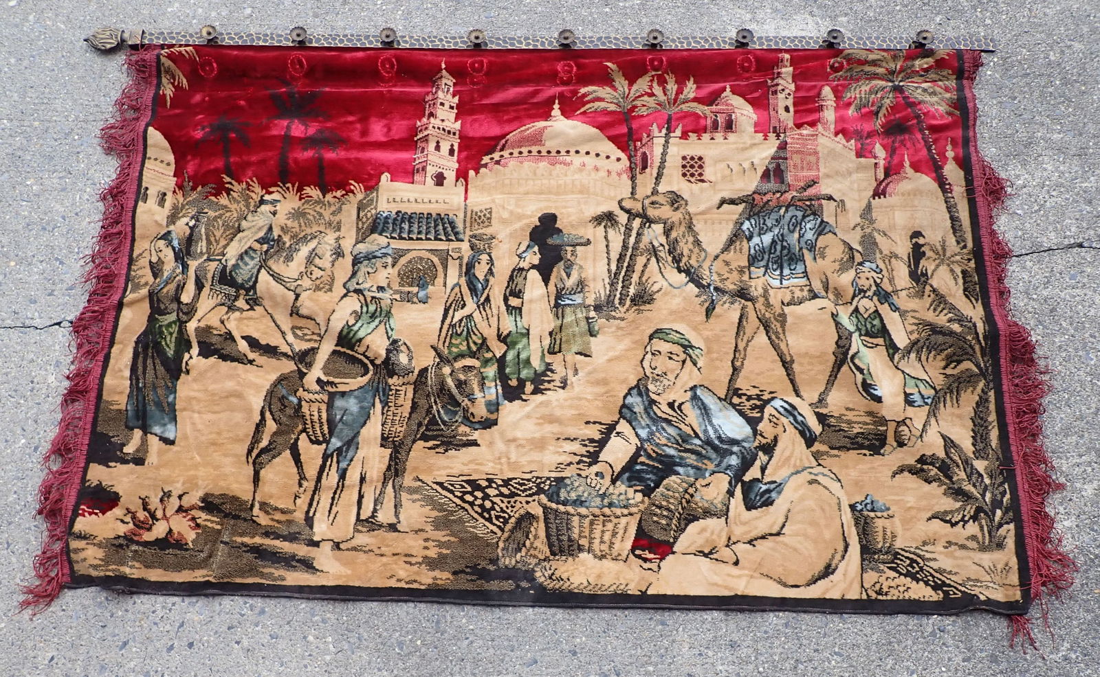 Arabic Tapestry Made in Belgium (1 of 5)