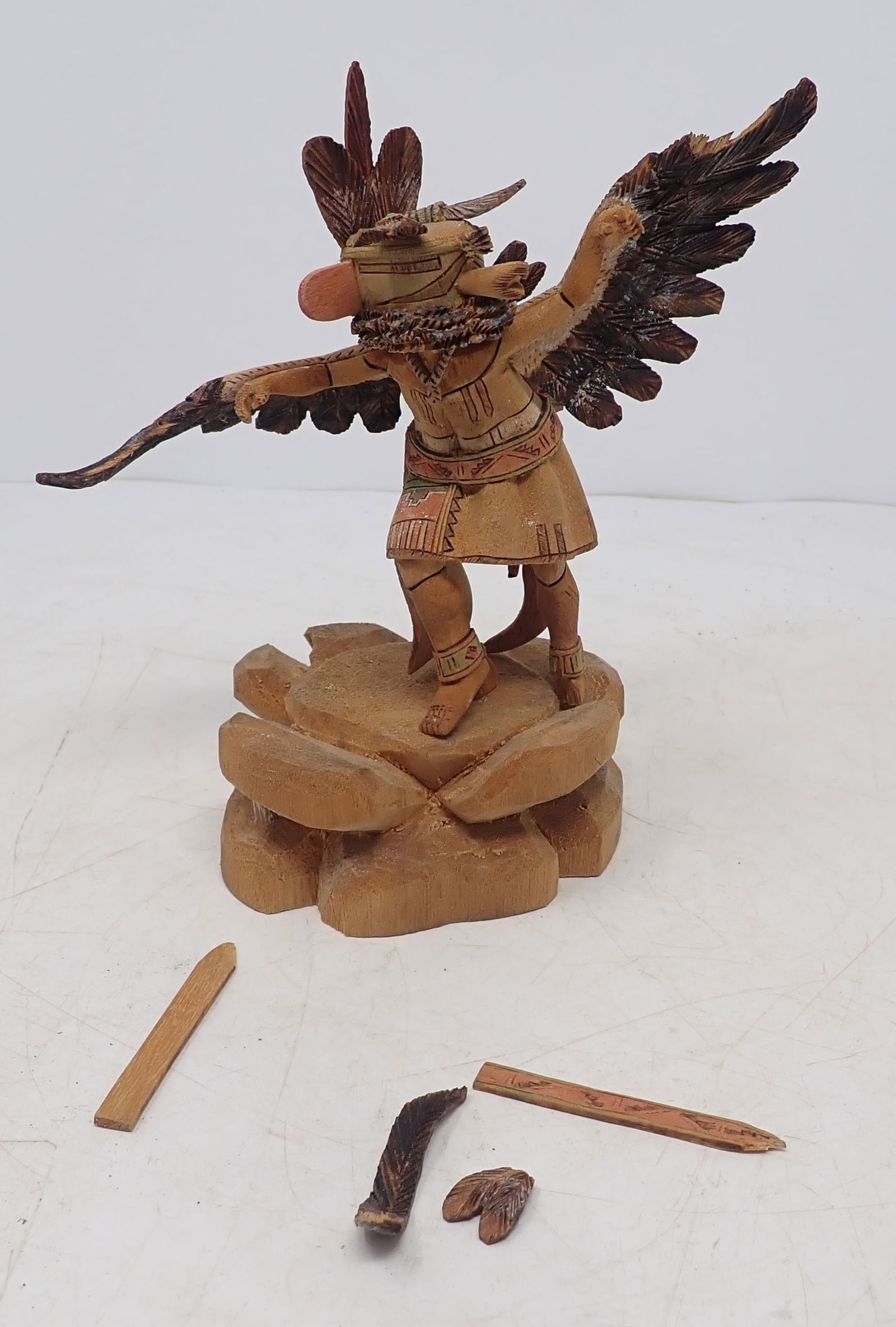 Roy Coolidge Carved Kachina Doll (1 of 4)